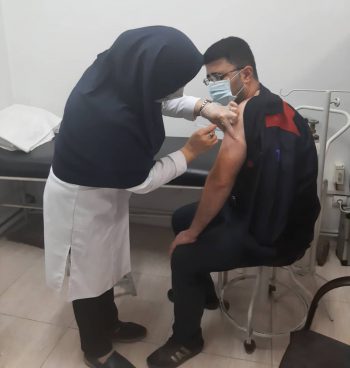 واکسیناسیون کرونا در پارس خزر